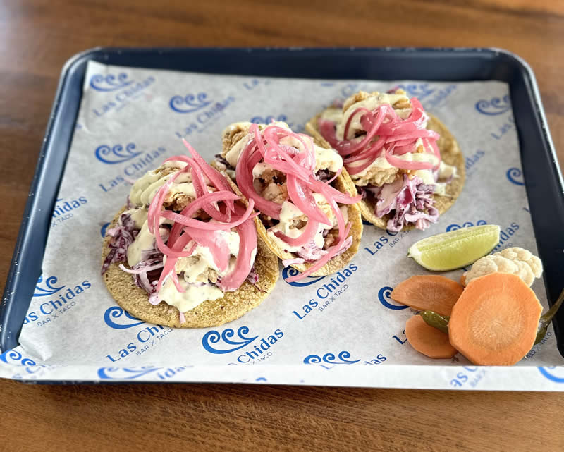 Oyster tacos